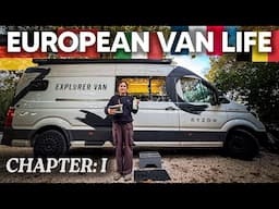 LIVING IN A VAN FOR 4 WEEKS – Ch 1: Ryzon HQ tour and biking in Germany