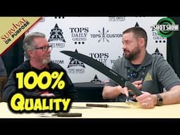 TOPS Knives NEW Fixed Blades - SHOT Show 2025