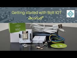 Bolt IOT | Telugu | Temperature monitoring IOT system using LM35 (Temperature Sensor)