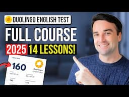 Duolingo English Test 2025 Full Course - Master Every Question Type!