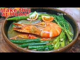 Delicious Soup idea🦐🦐  for Cold weather❗ Masasarap na Ulam sa Tag-lamig.. | Do not Boil  directly💯👌