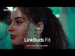 Sony | LinkBuds Fit | Product Video | Noise Cancelling/Ambience Mode