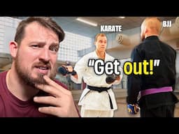 Karate and BJJ has the WEIRDEST Rivalry