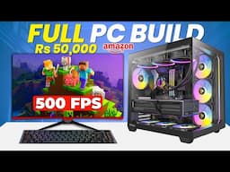 Rs 50,000 Full Gaming🔥PC Building Guide in 2024!