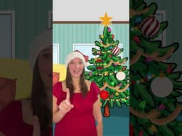 Christmas Fingerplay for Kids | Let's Decorate a Christmas Tree