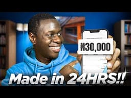 How To Make Money Online In Nigeria 2025-This App Made Me 30,000 Naira Within 24 Hours,