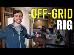 How I Can Live Off-Grid Indefinitely  |  My Off-Grid Rig  |  DJI Portable Power Station