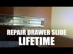 ⚒️ How to Fix Drawer Slides with Ball Bearings – Easy DIY Guide. Lifetime guarantee