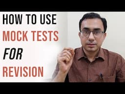 IIT prof discusses Revision strategy: Mock tests and Memorization