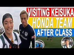 KEISUKE HONDA! Came to Melbourne to ask Honda if I can grow...