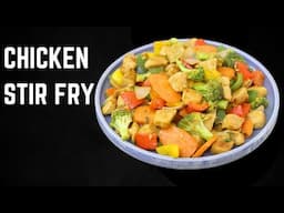 Chicken Stir Fry Recipe - Quick & Easy Stir Fry Chicken - 30 Mins Bachelor Recipes | Nisa Homey