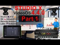 ☕Tech📢VideoOS 4.4.0! PART1️⃣of4️⃣- Studio X Family