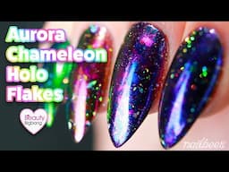 ☆ Aurora Chameleon Holo Flakes - BeautyBigBang ☆