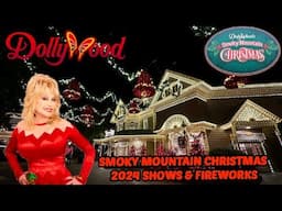 Dollywood's 2024 NEW Smoky Mountain Christmas Shows / Train & Fireworks (Great Performers)