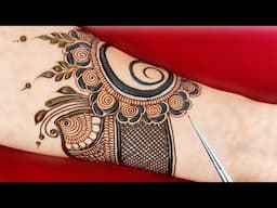 Beautiful and Stylish Mehendi Designs |Front Hand Mehendi Design |Gulf style Henna 2025 Mehndi