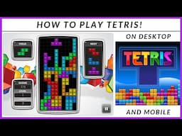 Learn How to Play TETRIS in Under 5 minutes!