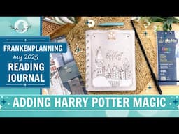 Frankenplanning My 2025 Reading Journal | Harry Potter | Happy Planner