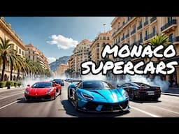 MONACO 2025 BEST SUPERCARS REV UP THE NOISE!