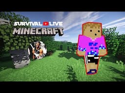 Playing Minecraft and Just Chatting STREAM!!