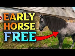 How To Find PEBBLES - FREE & Early Horse Kingdom Come Deliverance (KCD 2)