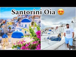 Magical Santorini Oia Stunning sunsets, blue-domed churches, and serene caldera views