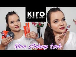 Glam Makeup Look ft. KIRO BEAUTY 💄 | Clean Beauty Makeup Brand