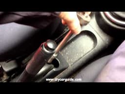 Ford Fiesta Handbrake Adjustment