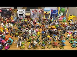 COMPLETE amiibo collection from the past 10 years!