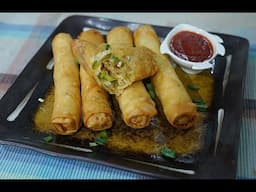 CHEESE VEGETABLE ROLLS.