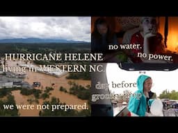 Hurricane Helene in Western North Carolina. We NEVER expected it to be this bad.