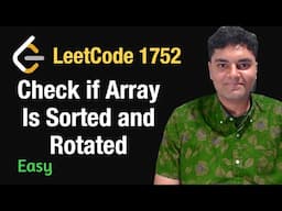 Check if Array Is Sorted and Rotated - Leetcode 1752 - Python