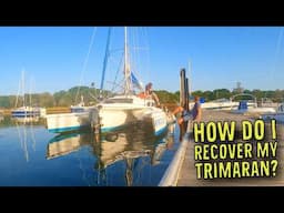 Christchurch Harbour to Hayling to Pull the Trimaran Out of the Water! | Ep.157