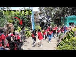 crazy mummy prank in Eco green park. this video just for laughs 🤣🤣🤣