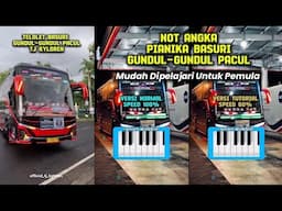 Not Angka Pianika Basuri Gundul Pacul 8 Not #basuri #pianikabasuri #busmania