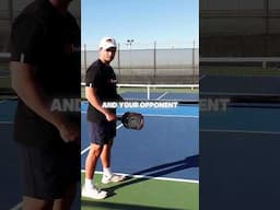 INSANELY RISKY Pickleball Serve! Would You Try it?