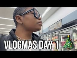 HUGE SURPRISE FOR YOU, GROCERY STORE RUN, COOKING DINNER, AND PREPARING FOR CHRISTMAS. VLOGMAS DAY 1