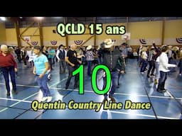 Le côté bal des 15 ans de "Quentin Country Line Dance" (10) à Élancourt (78) samedi 23 novembre 2024