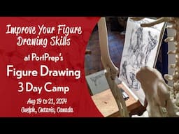 Figure Drawing Portfolio Camp with Sheridan and Seneca Animation Professor