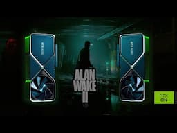 Alan Wake 2 4K PC Gameplay - Path Tracing & NVIDIA DLSS 3.5 Performance / Comparisons