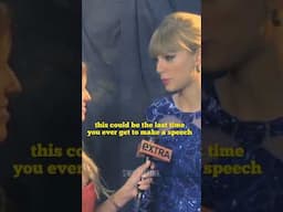 Taylor Swift's words of wisdom #shorts #taylorswift