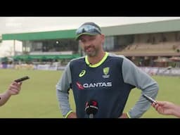 PRESSER | AUSTRALIAN SPINNER NATHAN LYON | HEADING INTO 2ND TEST IN GALLE | COURTESY OF CRICKET AUST