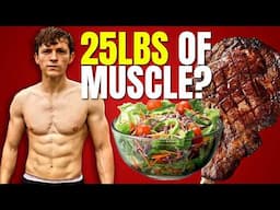 What Tom Holland Eats Daily to Build Muscle for Uncharted & Spiderman