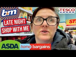 ** LATE NIGHT SHOP WITH ME! ** | Bargain Hunting, Homeschool Stationery & a MUST HAVE Jumper Haul!