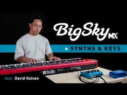 Strymon BigSky MX + Synths and Keys