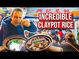 HONG KONG STREET FOOD | I ate CLAYPOT RICE at the most FAMOUS SPOT in the city. Here's what happened