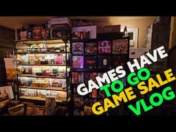 THESE BOARD GAMES NEED TO GO, GAME SALE VLOG January 2025