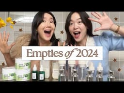 Most Emptied out Product of 2024! with EUNIUNNI!🔥🔥🔥