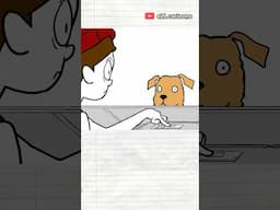 CREEPIEST DOG OF ALL TIME 😨🐶😱 #shorts #story #animation #ellcartoons