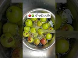 Apples 🍎 తో ఆవకాయ మీరు చేస్తారా? #telugurecipe #lunchtime #applefruit