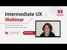 Intermediate UX Design Expert Session